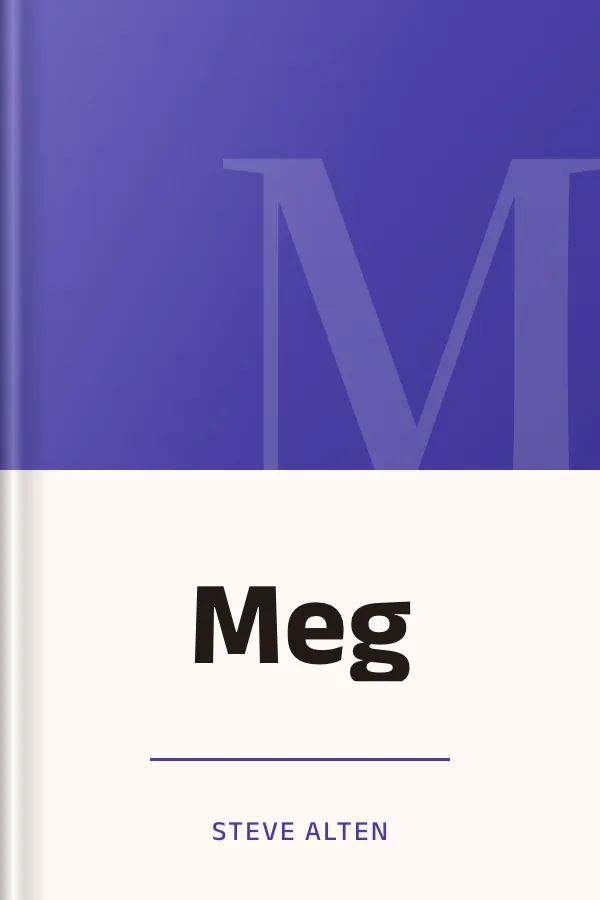 Meg de Steve Alten, portada del libro