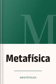 Metafísica - Aristóteles