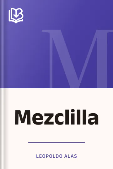 Mezclilla de Leopoldo Alas, portada del libro