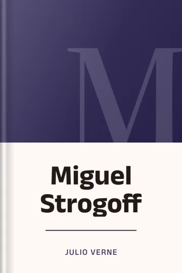 Miguel Strogoff de Julio Verne, portada del libro