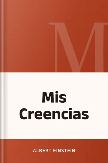 Mis Creencias de Albert Einstein, portada del libro