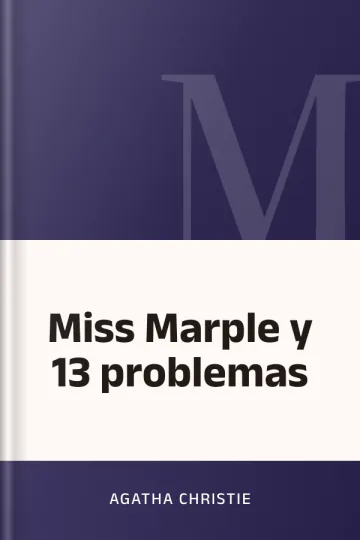 Miss Marple y 13 problemas de Agatha Christie, portada del libro