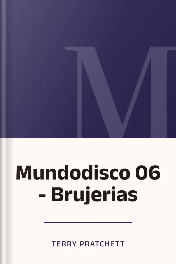 Mundodisco 06 - Brujerias de Terry Pratchett, portada del libro