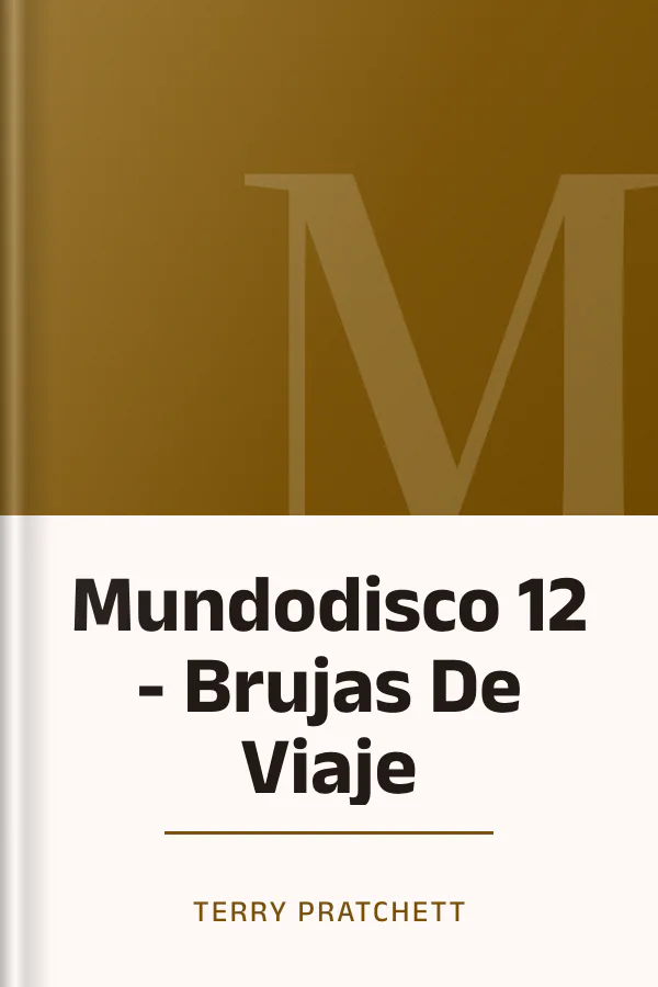 Mundodisco 12 - Brujas De Viaje de Terry Pratchett, portada del libro