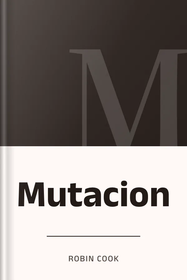Mutacion de Robin Cook, portada del libro