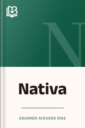 Nativa de Eduardo Acevedo Díaz, portada del libro