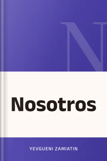 Nosotros de Yevgueni Zamiatin, portada del libro