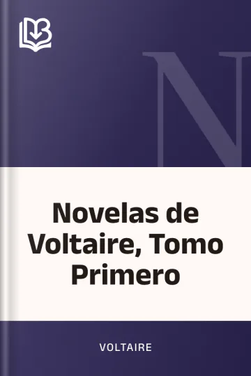 Novelas de Voltaire, Tomo Primero de Voltaire, portada del libro