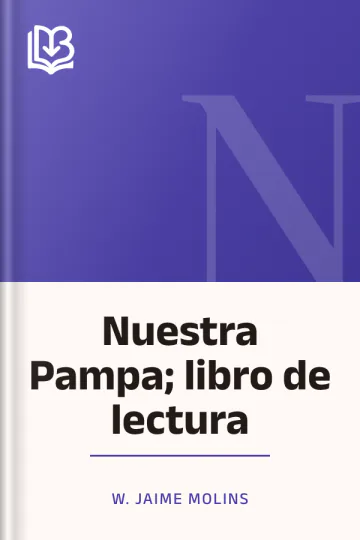 Nuestra Pampa; libro de lectura de W. Jaime Molins, portada del libro