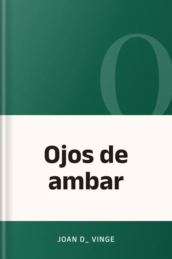 Ojos de ambar de Joan D_ Vinge, portada del libro