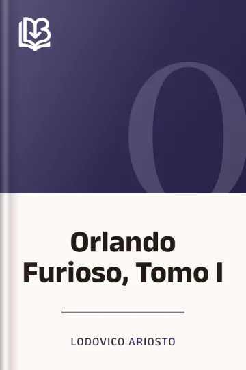 Orlando Furioso, Tomo I de Lodovico Ariosto, portada del libro