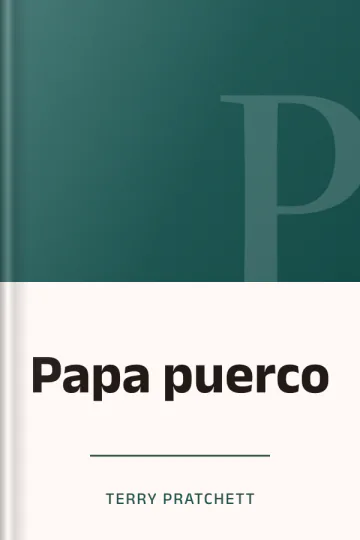 Papa puerco de Terry Pratchett, portada del libro
