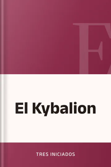 El Kybalion de Tres Iniciados, portada del libro