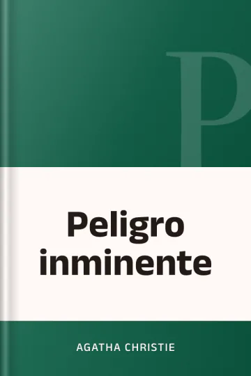 Peligro inminente de Agatha Christie, portada del libro