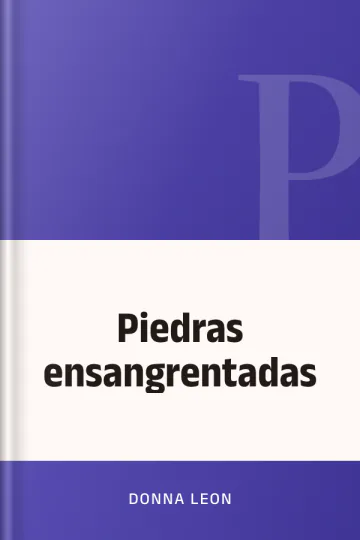 Piedras ensangrentadas de Donna Leon, portada del libro