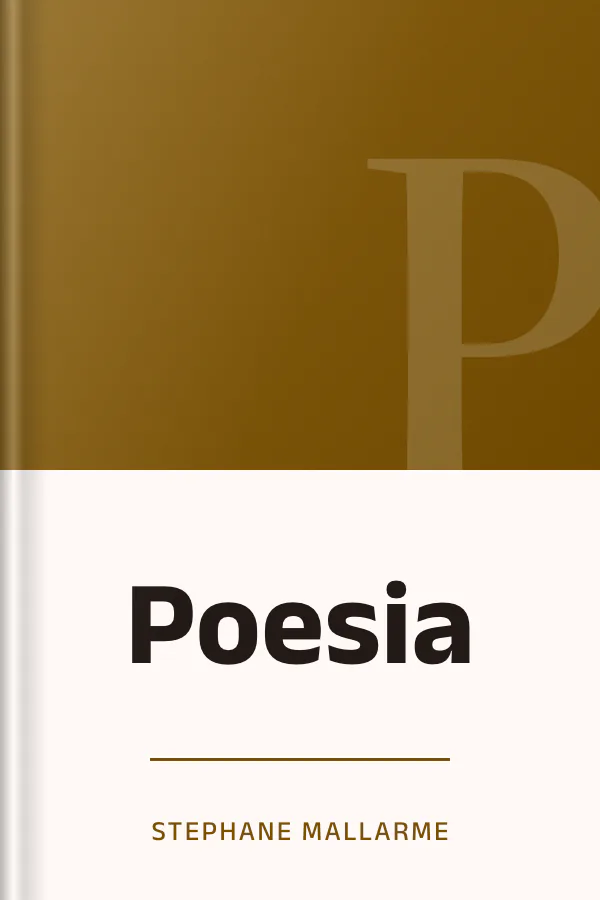 Poesia de Stephane Mallarme, portada del libro