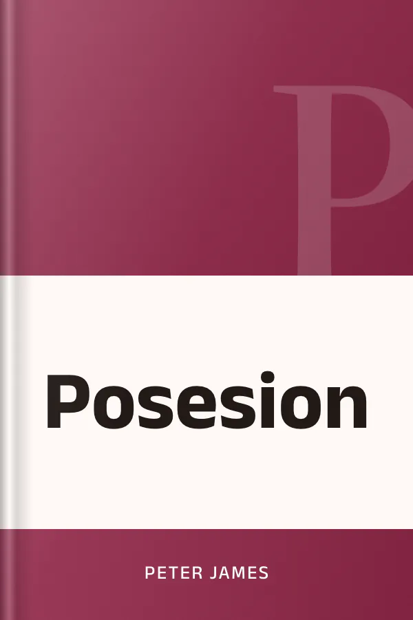 Posesion de Peter James, portada del libro