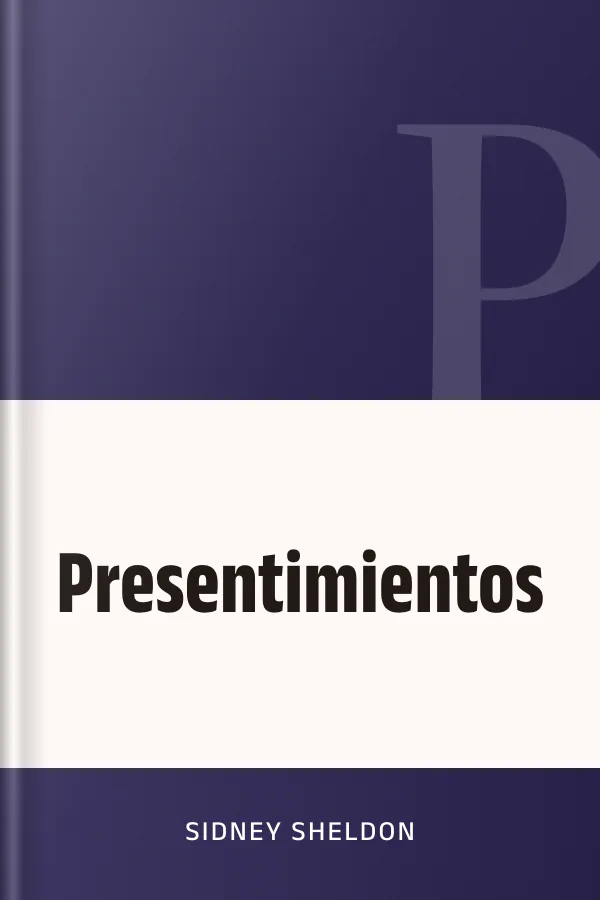 Presentimientos de Sidney Sheldon, portada del libro