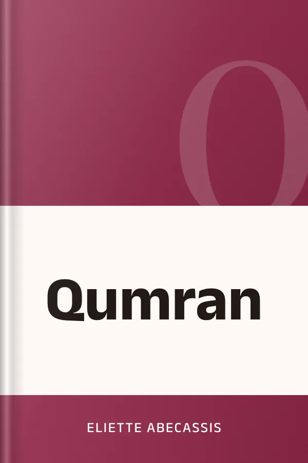 Qumran de Eliette Abecassis, portada del libro