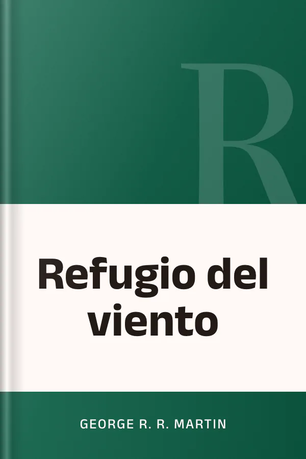 Refugio del viento de George R. R. Martin, portada del libro