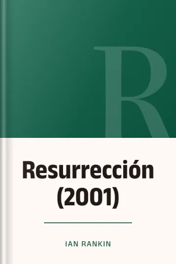 Resurrección (2001) de Ian Rankin, portada del libro