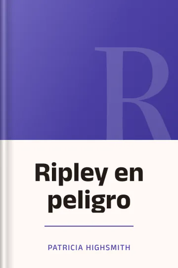 Ripley en peligro de Patricia Highsmith, portada del libro