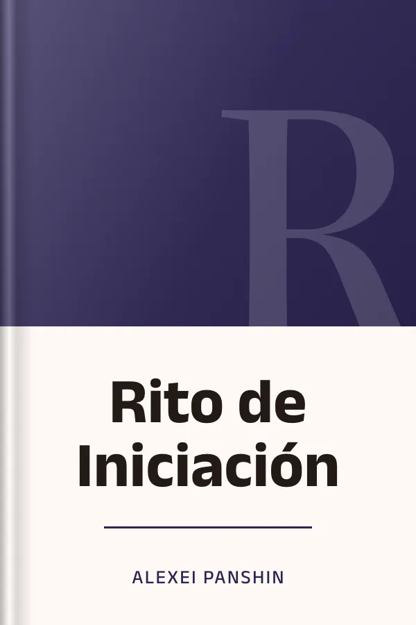 Rito de Iniciación de Alexei Panshin, portada del libro