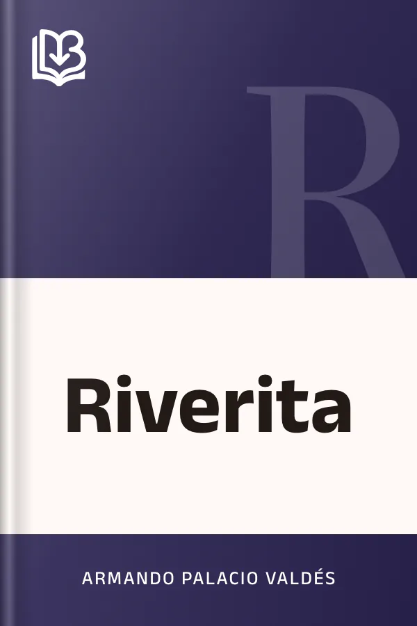 Riverita de Armando Palacio Valdés, portada del libro