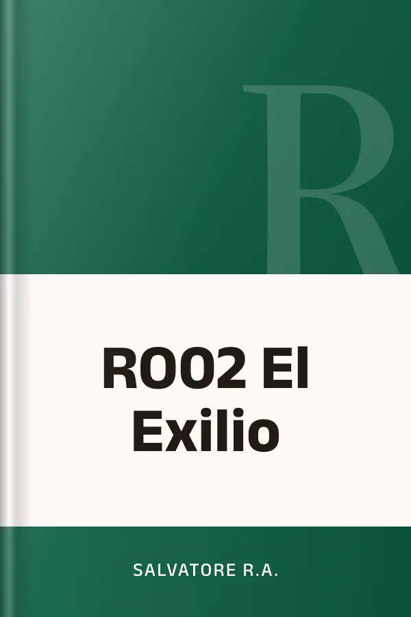 RO02 El Exilio de Salvatore R.A., portada del libro
