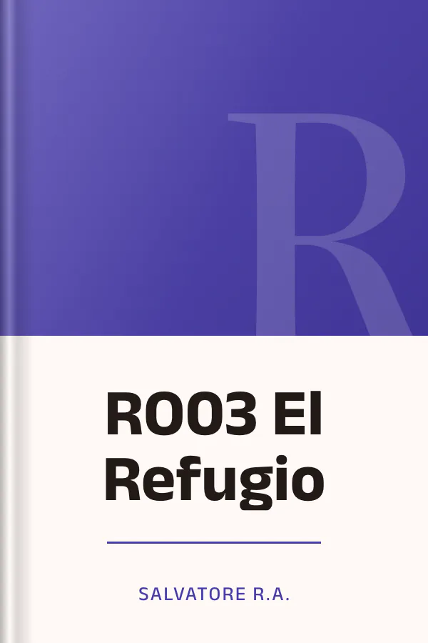 RO03 El Refugio de Salvatore R.A., portada del libro