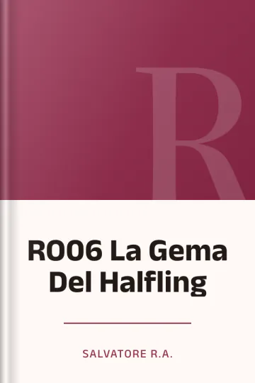 RO06 La Gema Del Halfling de Salvatore R.A., portada del libro