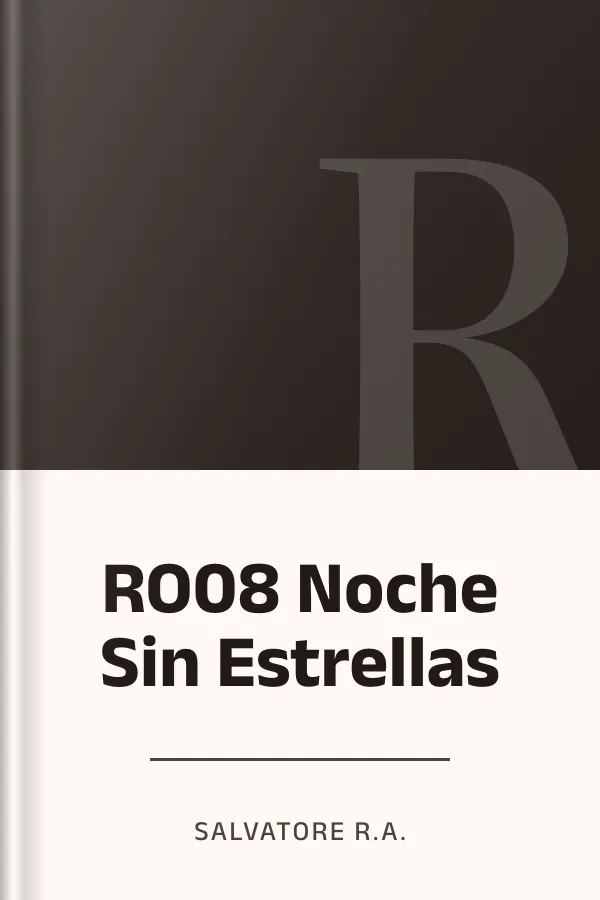 RO08 Noche Sin Estrellas de Salvatore R.A., portada del libro