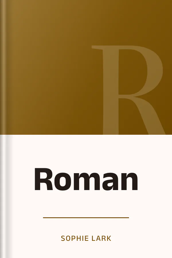 Roman de Sophie Lark, portada del libro