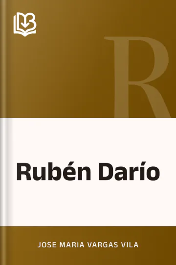Rubén Darío de Jose Maria Vargas Vila, portada del libro
