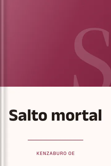 Salto mortal de Kenzaburo Oe, portada del libro