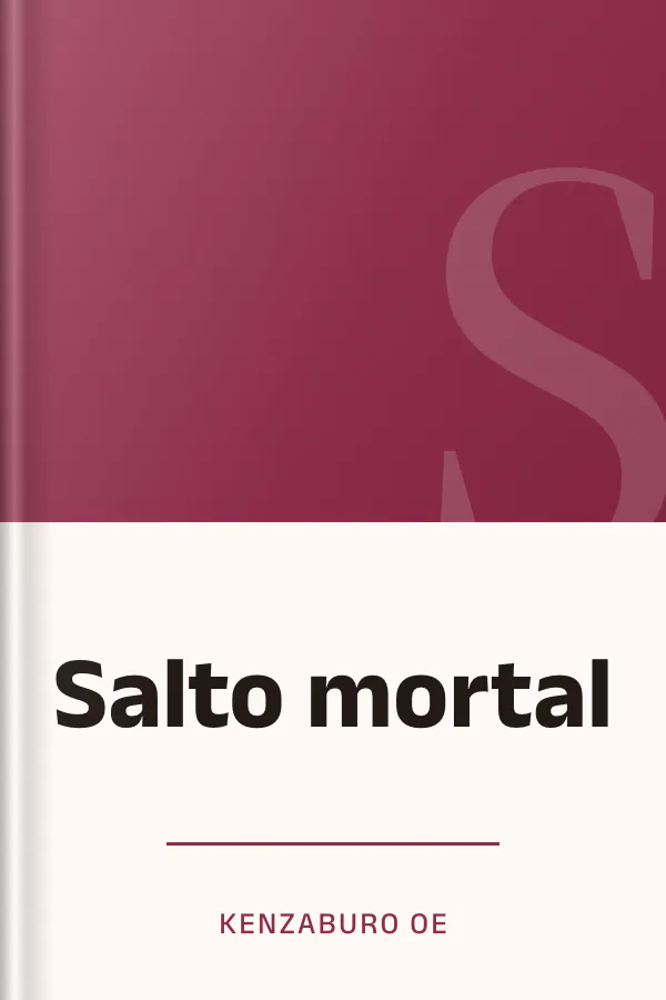 Salto mortal de Kenzaburo Oe, portada del libro