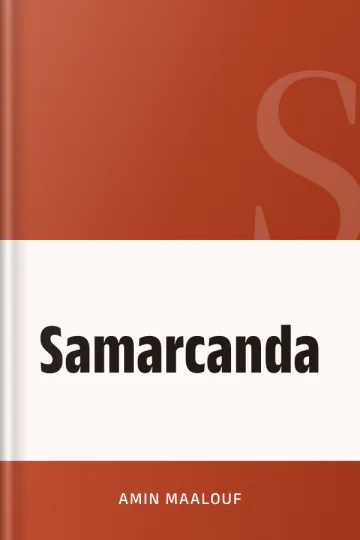 Samarcanda de Amin Maalouf, portada del libro