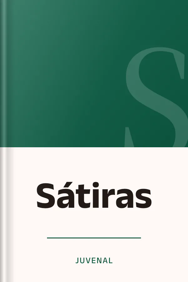 Sátiras de Juvenal, portada del libro