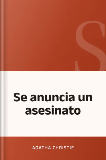 Se anuncia un asesinato de Agatha Christie, portada del libro