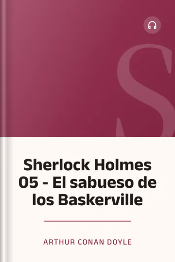 Sherlock Holmes 05 - El sabueso de los Baskerville de Arthur Conan Doyle, portada del libro