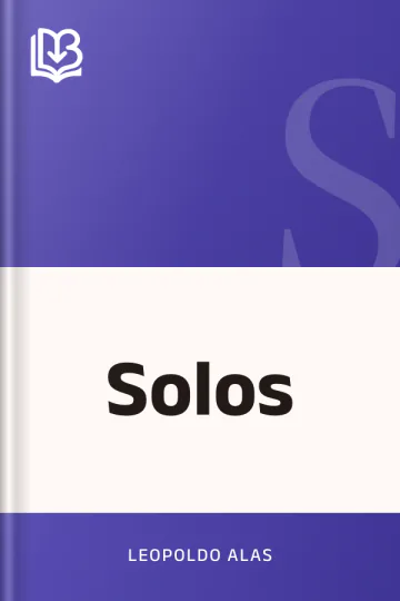 Solos de Leopoldo Alas, portada del libro