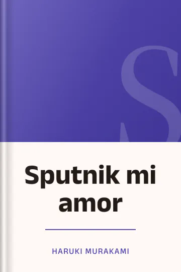 Sputnik mi amor de Haruki Murakami, portada del libro