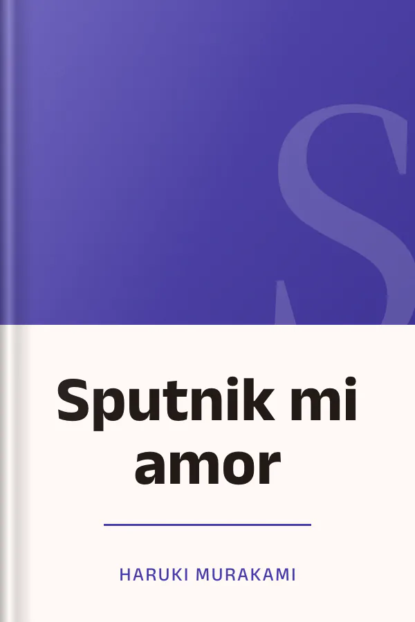 Sputnik mi amor de Haruki Murakami, portada del libro
