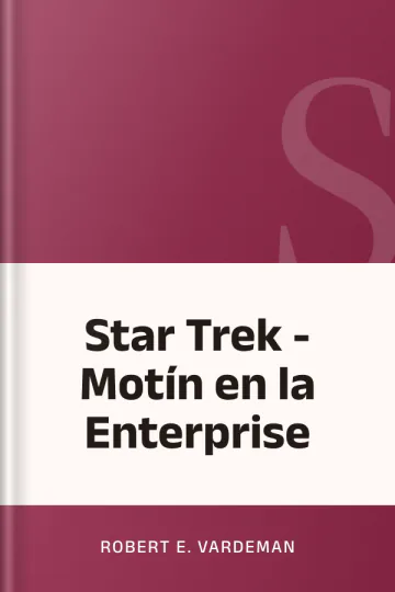 Star Trek - Motín en la Enterprise de Robert E. Vardeman, portada del libro