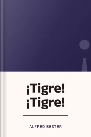 ¡Tigre! ¡Tigre! de Alfred Bester, portada del libro