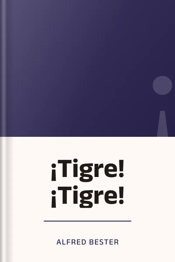 ¡Tigre! ¡Tigre! de Alfred Bester, portada del libro