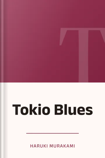Tokio Blues de Haruki Murakami, portada del libro