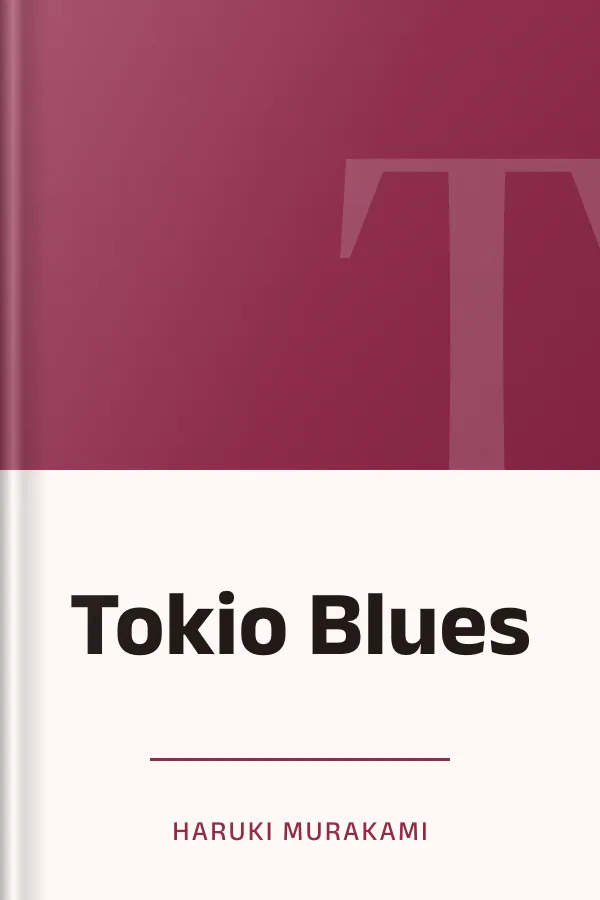 Tokio Blues de Haruki Murakami, portada del libro