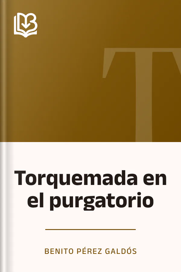 Torquemada en el purgatorio de Benito Pérez Galdós, portada del libro