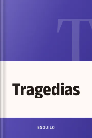 Tragedias de Esquilo, portada del libro